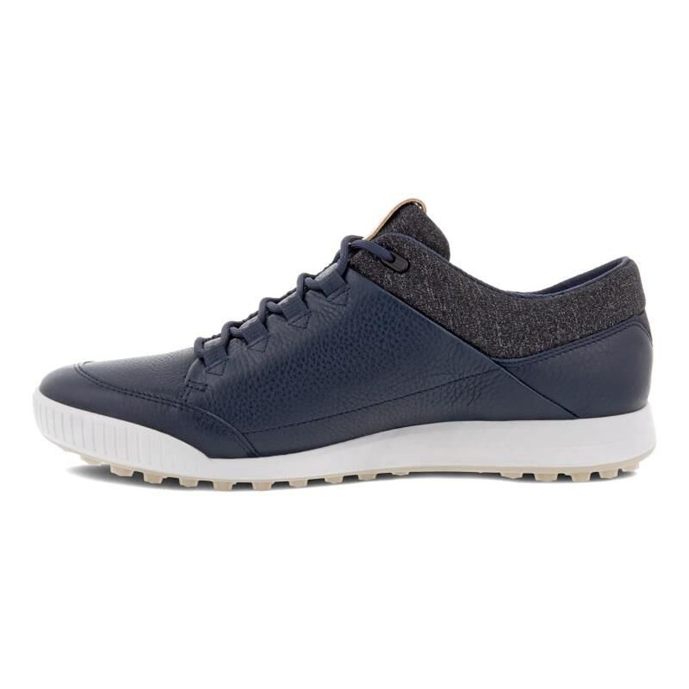 ECCO Mens Golf Shoes Navy - Street Retro - IHO-079634